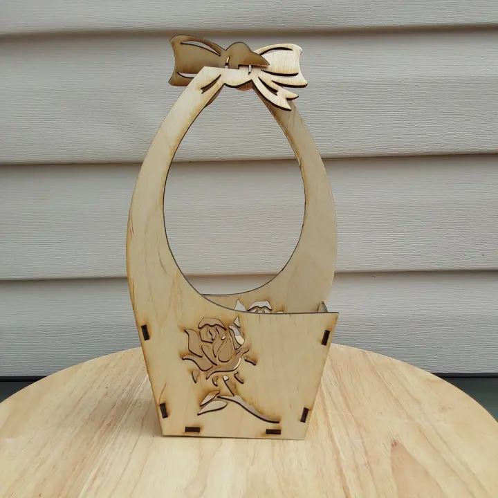 Basket for flower decorative arrangements Model 2