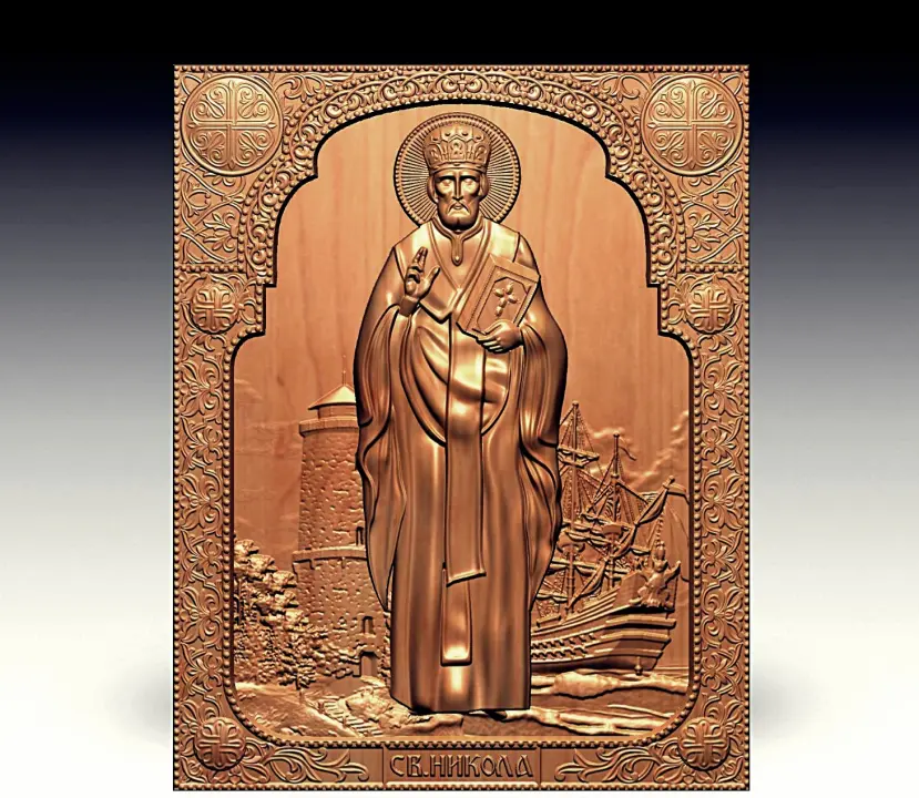 Sveti Nikola - Saint Nicholas Icon 21
